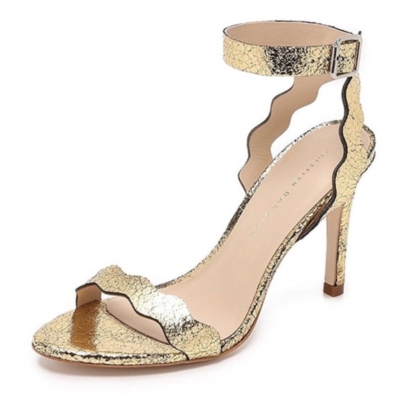 Loeffler Randall Shoes - Loeffler Randall Gold Heels